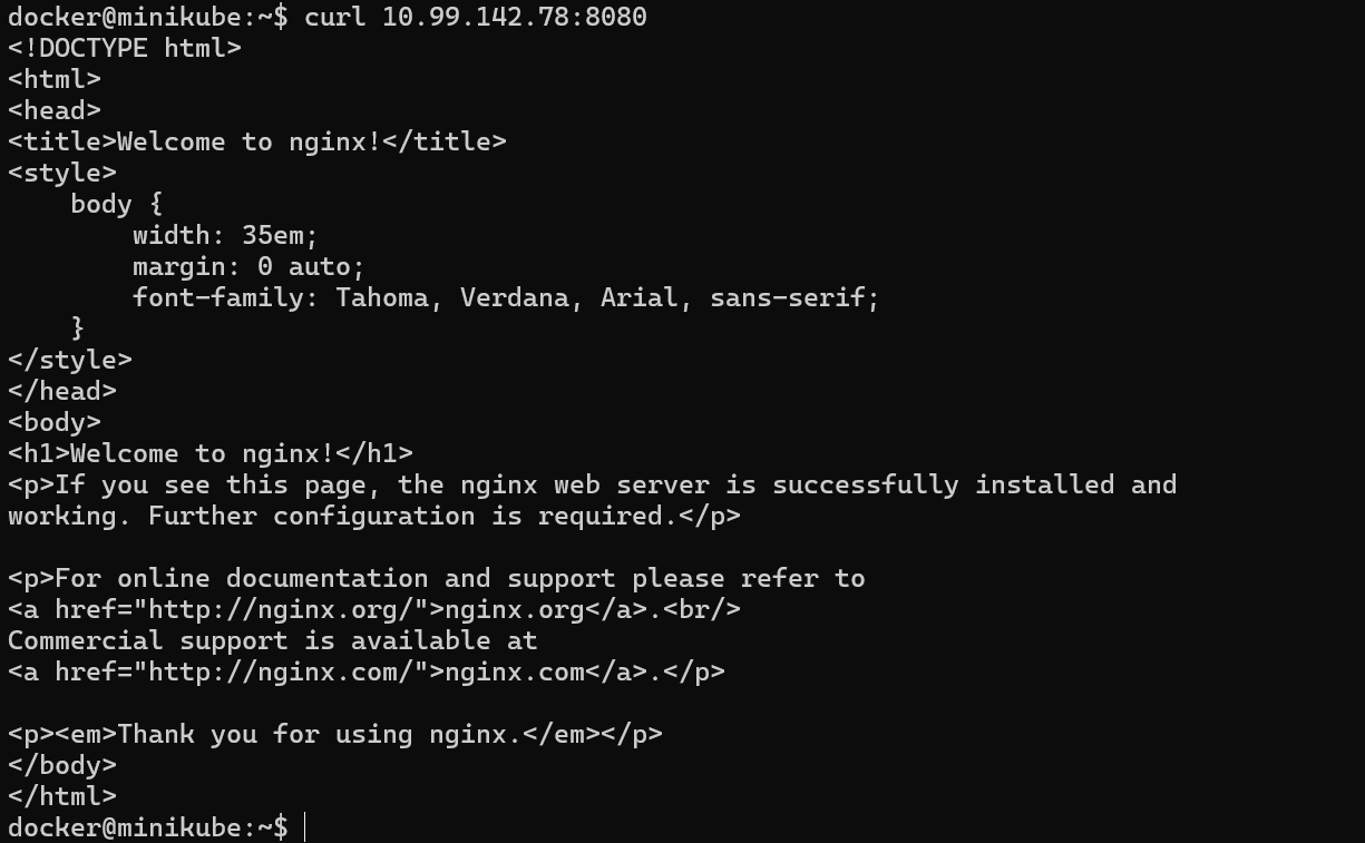 cURL Nginx NP CIP